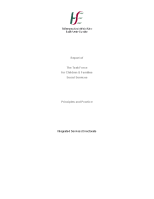 Report on the taskforce for children and families social services image link
